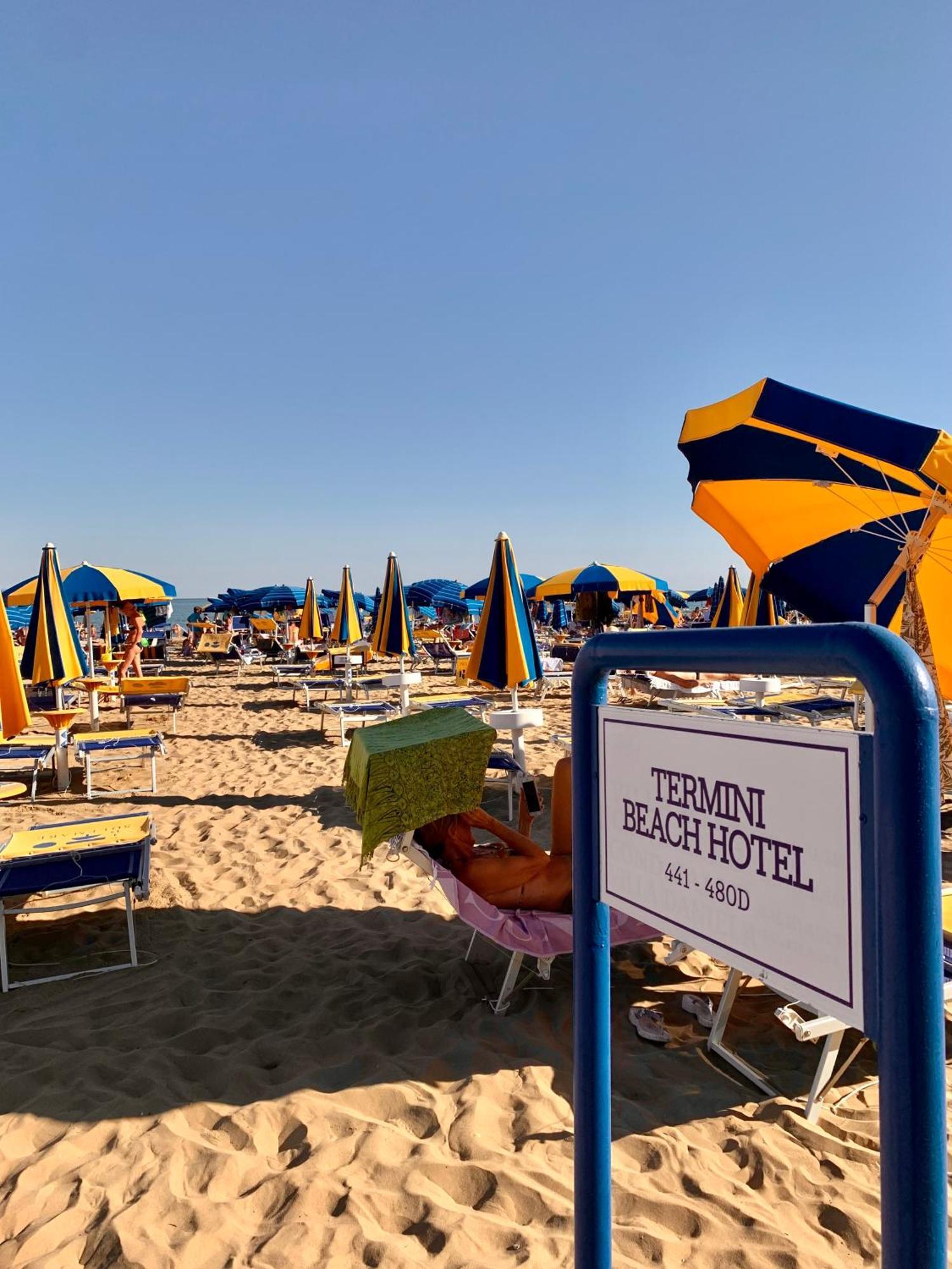 Termini Beach Hotel & Suites Лідо-ді-Єзоло Екстер'єр фото